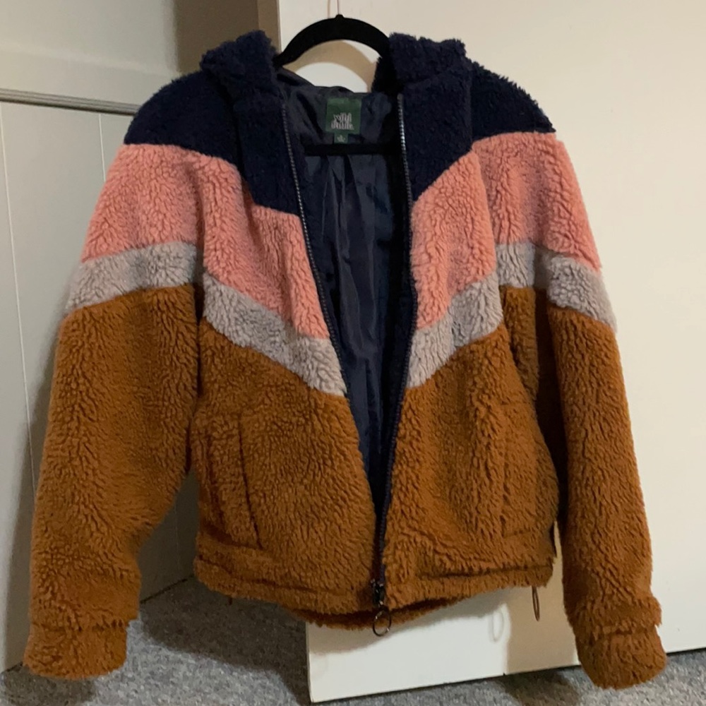 WILD FABLE sherpa jacket